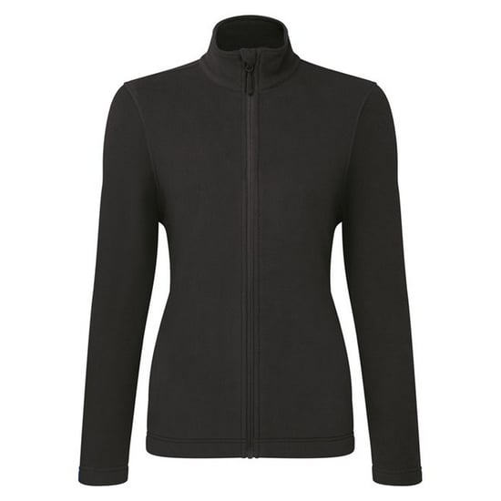 Premier Dames/Dames Recyclight Full Zip Fleecejack (Zwart) - Image 1