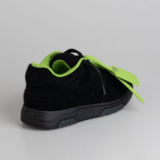 Women's Off White Out of Office Wool Trainers in Black