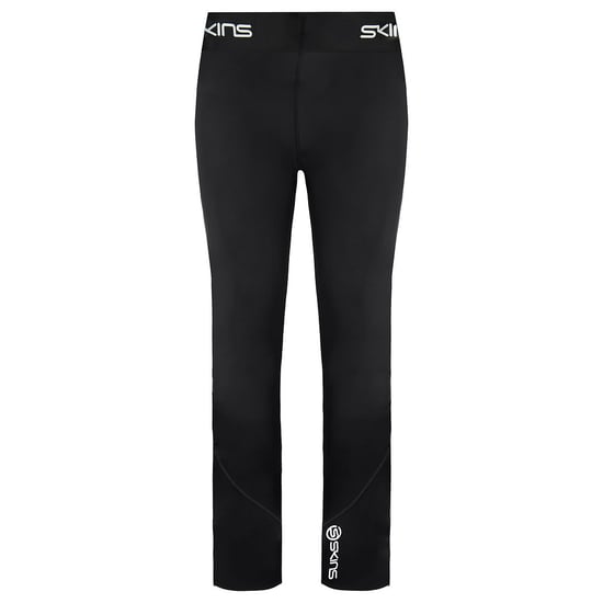 Skins Series-1 Stretch Waist Black Womens 7/8 Long Tights Leggings SO40101199001