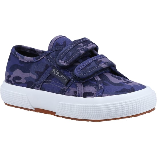 Superga 2750 Kids Straps Camo Ripstop Childrens Unisex Summer - Image 1