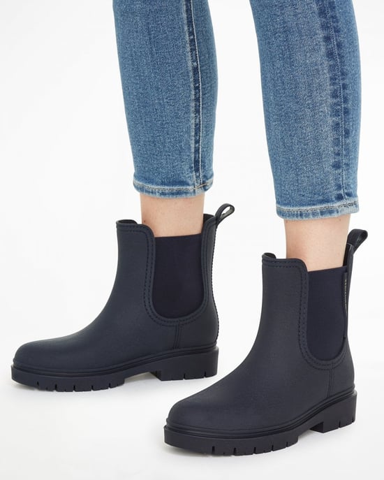 Tommy Hilfiger Essential Tommy Womens Chelsea Rainboots
