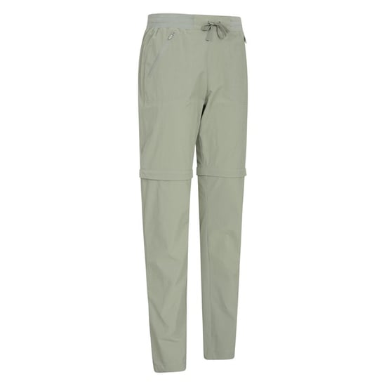 Mountain Warehouse Womens/Ladies Explorer Zip-Off Hiking Trousers (Khaki Green)