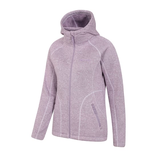 Mountain Warehouse Dames/Dames Nevis Bontgevoerde Full Zip Hoodie (Paars) - Image 4