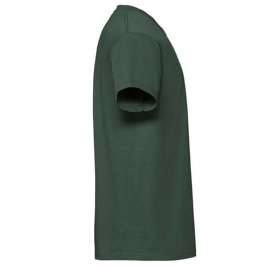 Fruit of the Loom Mens Iconic Premium Ringspun Cotton T-Shirt (Bottle Green) - Image 3