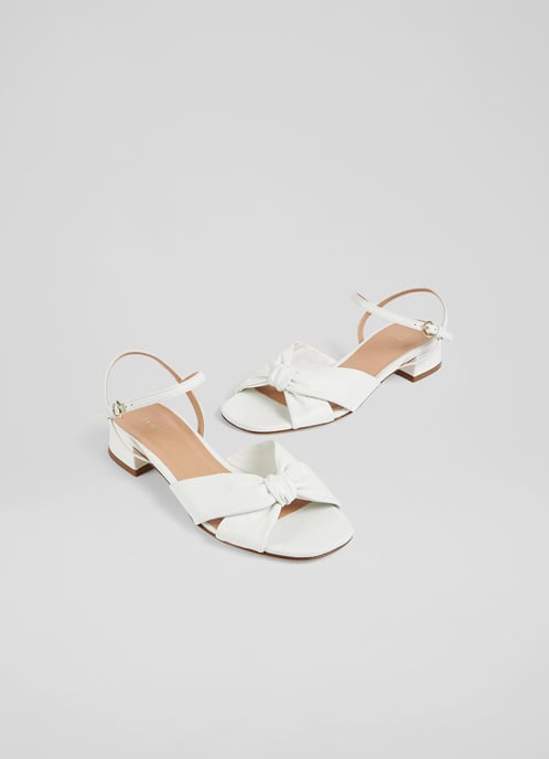 LK Bennett Lina Formal Sandals, White