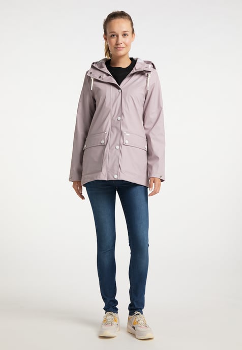 ICEBOUND rain jacket women old pink - Image 2