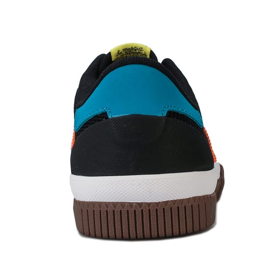 Men's adidas Lucas Premiere Trainers in black orange - Image 5