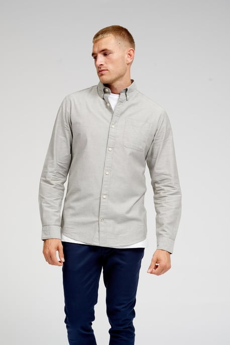 The Original Performance Oxford Shirt - Grey Melange