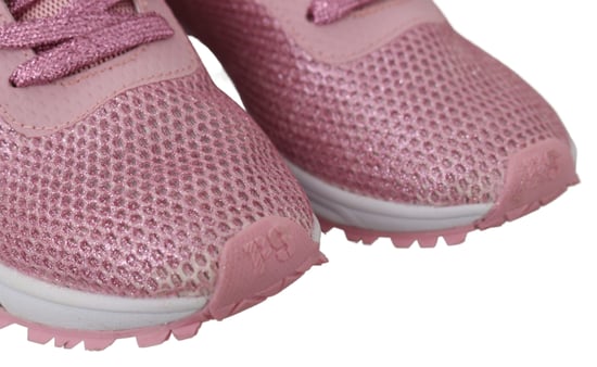 Plein Sport Women's Pink Blush Polyester Gretel Sneakers Shoes