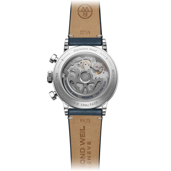 Raymond Weil Millesime Men's Blue Watch 7765-STC-50651 - Image 2