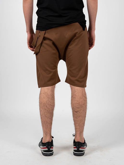 La Haine Inside Us Shorts Estinti Unisex Men's Brown - Image 5