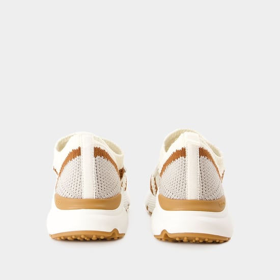 Sport Run Sneakers - <#Tod's#> - Canvas - Beige - Image 3