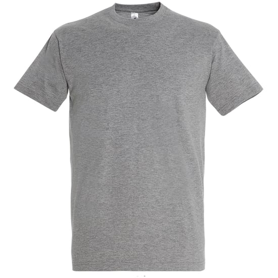 SOLS Heren Keizerlijke Zwaargewicht T-Shirt met korte mouwen (Grijze Mergel) - Image 1
