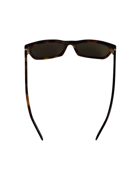 Gucci GG0449S Men's Rectangular Tortoise Shell Sunglasses in Brown Acetate - Image 6