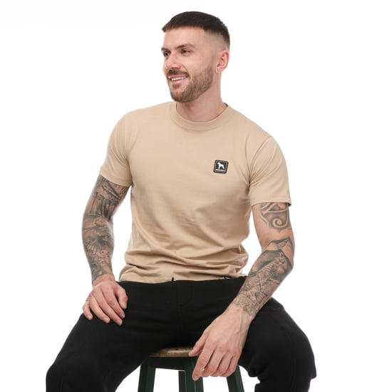 Men's One True Saxon Dixon T-Shirt in Sand - Image 4