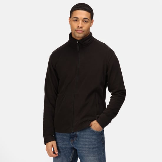 Regatta Professional Mens Classic Micro Fleece Jacket (Black)
