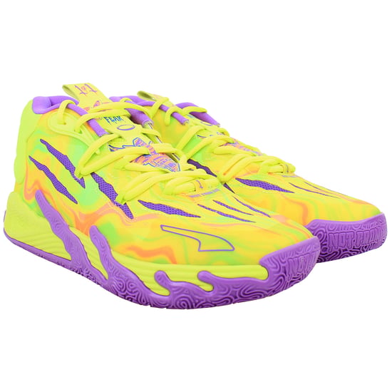 Puma MB.03 "Spark" Mens Multicoloured Basketball Shoes - Image 2