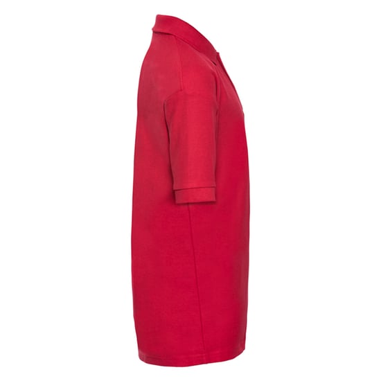 Russell Poloshirt van katoen voor kinderen (Helder rood) - Image 3