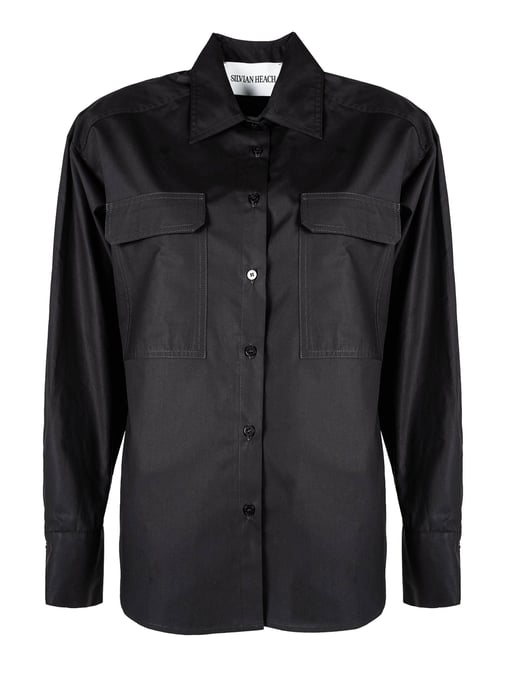Silvian Heach Shirt Woman's Black - Image 1