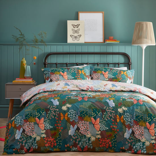 Forage Floral Reversible Duvet Cover Set - Image 2