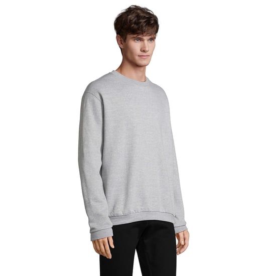 SOLS Heren Spider Ronde Hals Sweatshirt (Grijze Melange) - Image 3