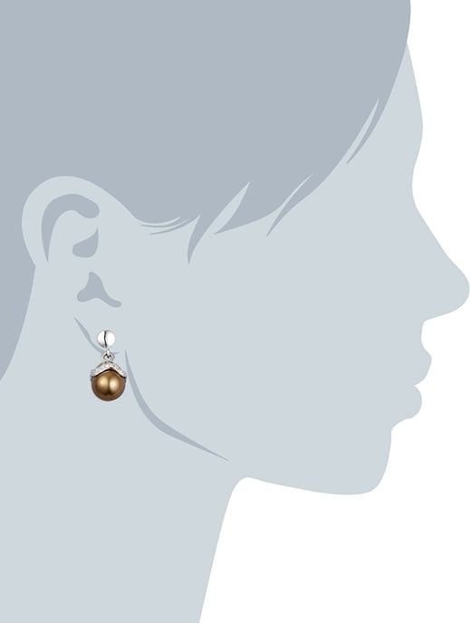 Orphelia Women's 925 Sterling Silver Drop Earrings - Silver ZO-5028