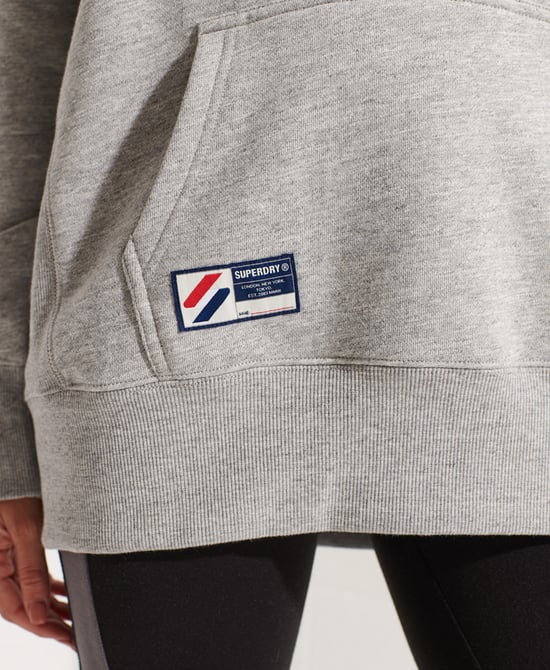 Superdry Code Logo Chenille Oversized Hoodie - Image 5