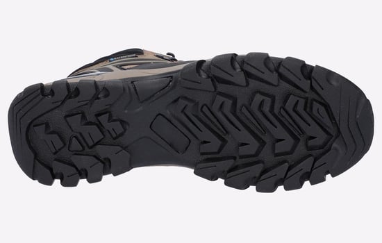 Hi-Tec V-Lite Explorer WP Koeienhuid Leren Wandelschoenen Voor Dames, Bruin/Lila - Image 4