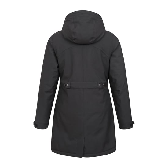 Mountain Warehouse Dames/Dames Rain On Waterdichte Gewatteerde Jas (Zwart) - Image 2