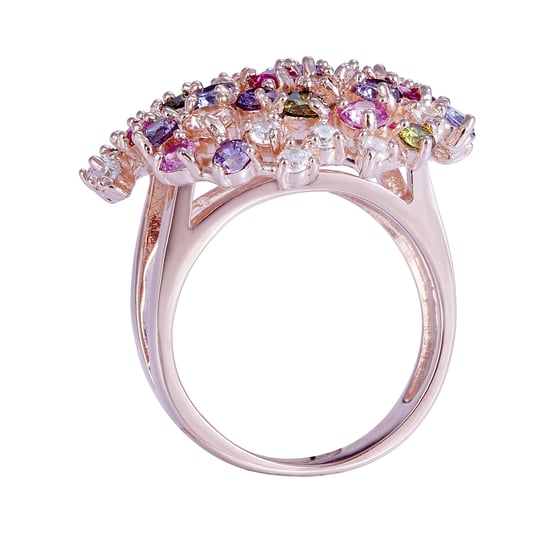 Orphelia Women's 925 Sterling Silver Ring - Rose ZR-7451/RG