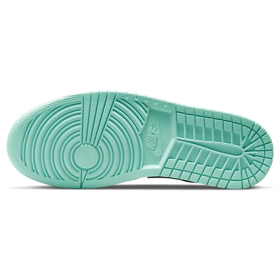 Nike Air Jordan 1 Low SE Trainers, White/Mint Foam/Black