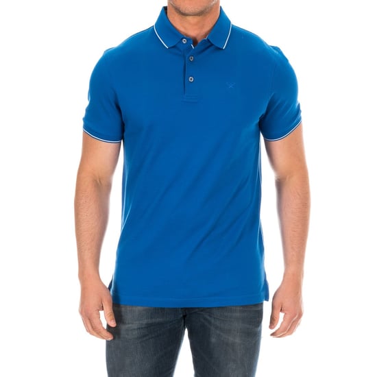 Short Sleeve Polo with lapel collar HM561517 man