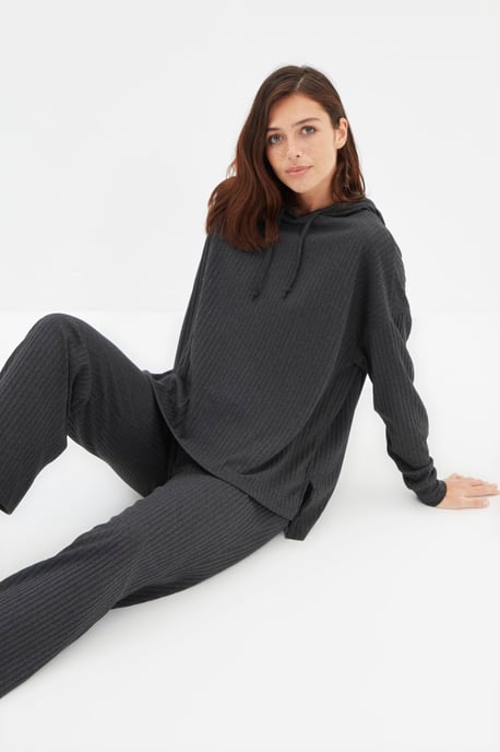 Trendyol Women's Hooded Pajama Set - Image 3