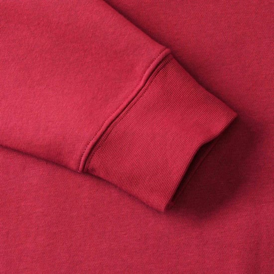 Russell Mens Authentic Sweatshirt (Slimmer Cut) (Classic Red) - Image 5