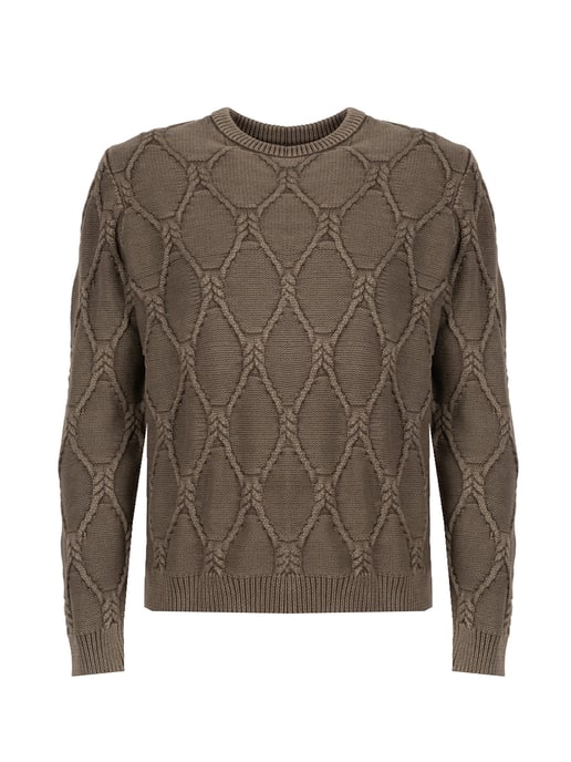 Guess Pullover Men's Brown - Image 1