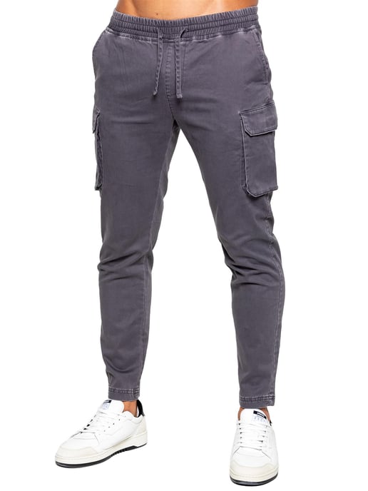 Enzo | Mens Cargo Trousers - Image 1