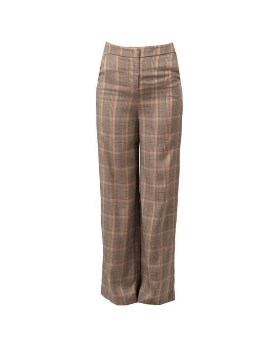 Pinko Trousers Barile Woman's Brown - Image 1