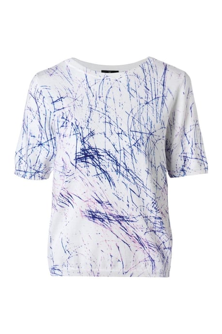 Mylah Print Top Wit - Image 2