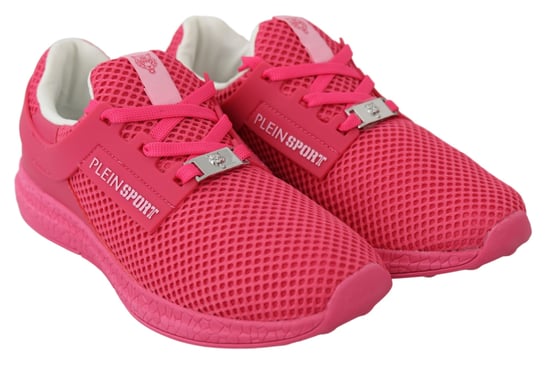 Plein Sport Women's Fuxia Beetroot Polyester Runner Becky Sneakers Shoes - Image 2