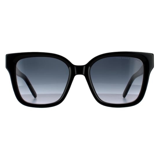 Marc Jacobs Fyrkantig Dam Svart Mörkgrå Gradient 90041091 - Image 1