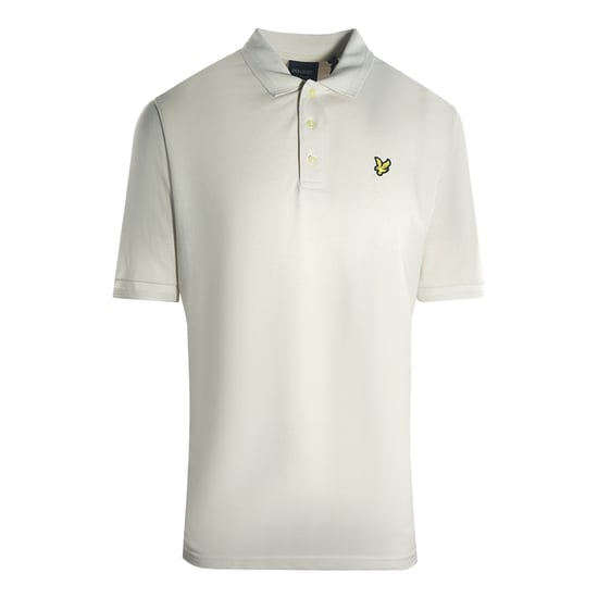 Lyle & Scott Textured Tipped Light Mist Polo Shirt - Image 1