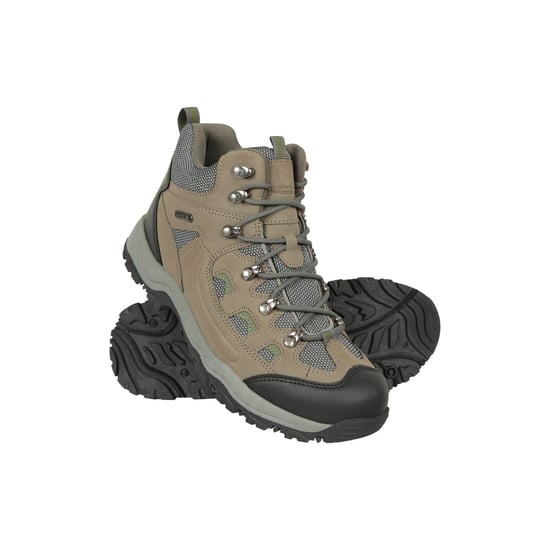 Mountain Warehouse Mens Adventurer Waterproof Hiking Boots (Khaki)