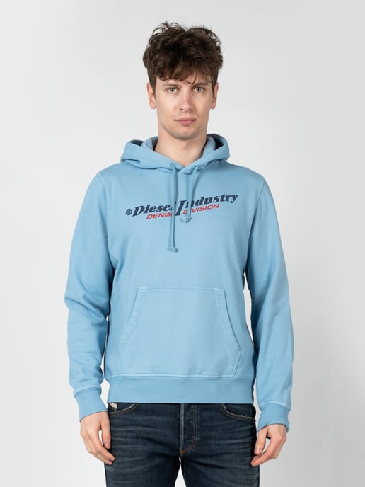 Diesel Sweatshirt S-Girk Herr Blå - Image 3