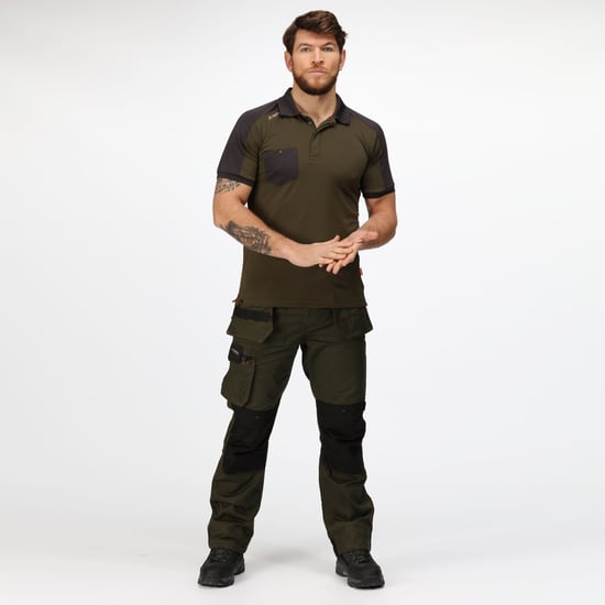 Regatta Mens Offensive Wicking Polo Shirt - Image 4
