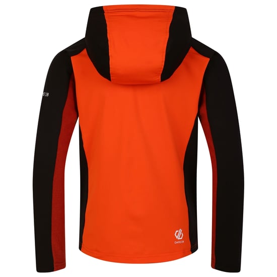 Dare 2B Childrens/Kids Thriving Core Stretch Hooded Midlayer (Puffin´s Bill/Black)