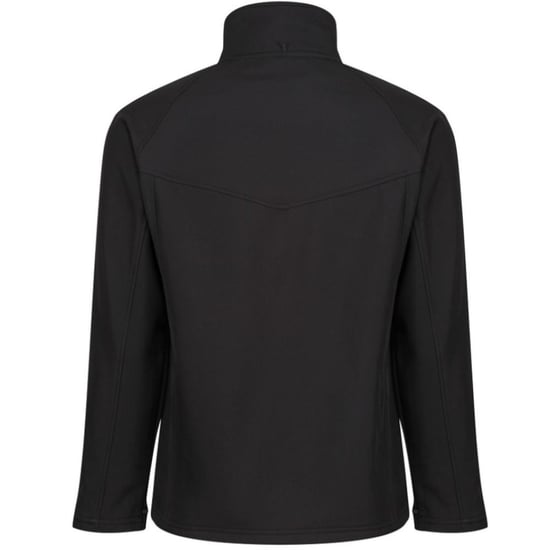 Regatta Uproar Mens Softshell Wind Resistant Fleece Jacket (All Black)