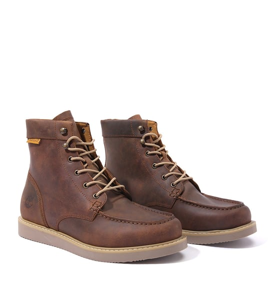 Timberland Newmarket II 6 Inch Leather Boots - Wheat