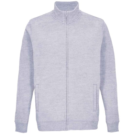 SOLS Cooper Marl Full Zip Jack voor volwassenen (Grijs) - Image 1