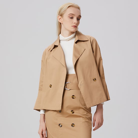 Coton Trench-Jacket met dubbele borsten - Image 2