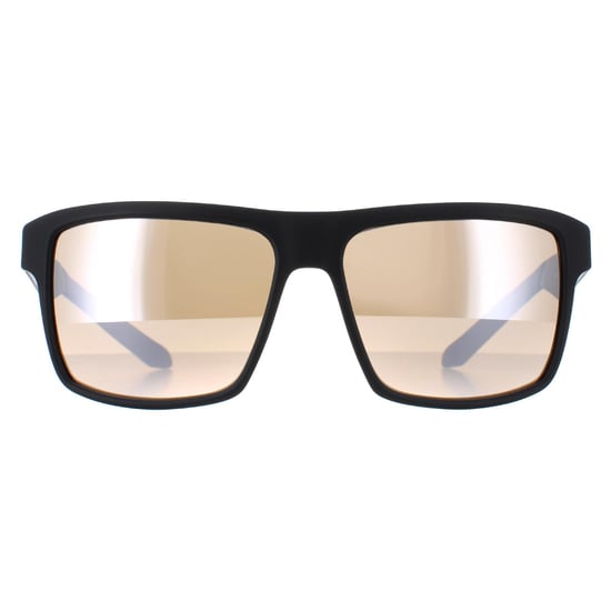 Dragon Square Mens Matte Black Lumlens Silver Ionized Space